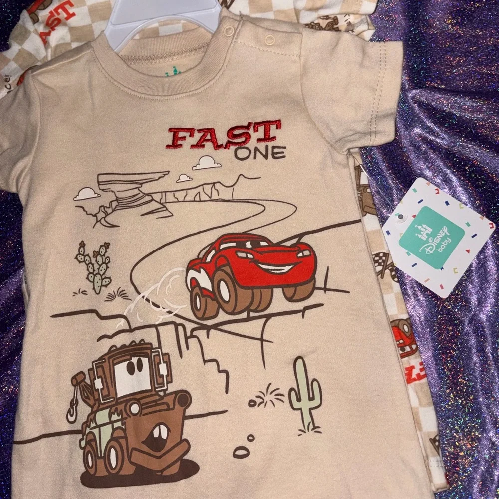 Disney Baby Cars Romper Set
